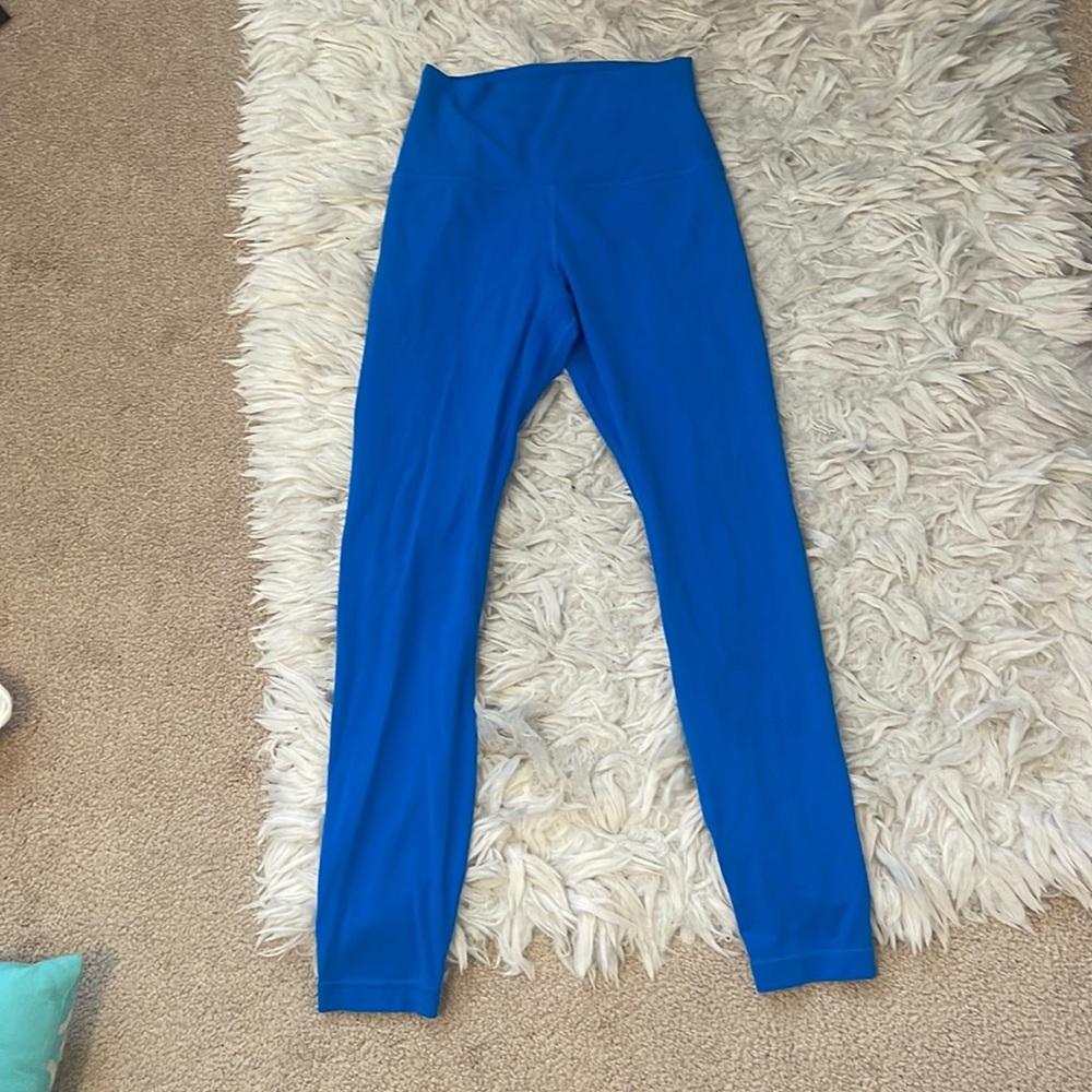 Lululemon Align High-Rise Pant 25” size 4 color Poolside